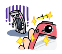 Sticker of a smartphone sticker #13190336