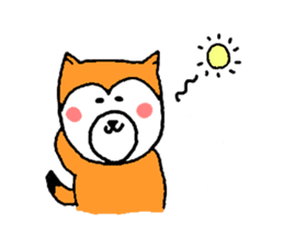 my dog momo-chan sticker #13190750