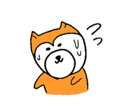 my dog momo-chan sticker #13190754