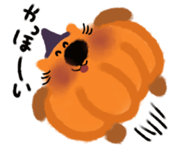 Halloween cat sticker #13191648