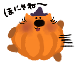 Halloween cat sticker #13191664