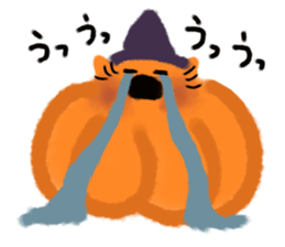 Halloween cat sticker #13191677