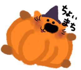 Halloween cat sticker #13191681