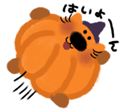 Halloween cat sticker #13191685