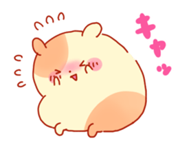Cute Hamsters in Love sticker #13191780