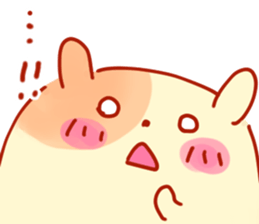 Cute Hamsters in Love sticker #13191783