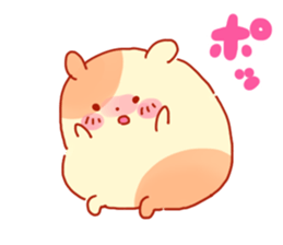 Cute Hamsters in Love sticker #13191792
