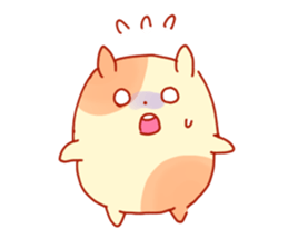 Cute Hamsters in Love sticker #13191803