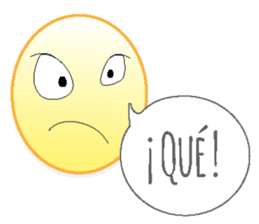 Yellow faces of expressions and texts sticker #13192294