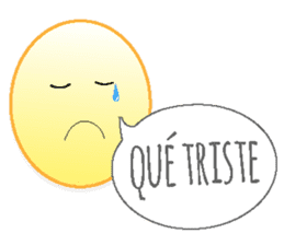 Yellow faces of expressions and texts sticker #13192305