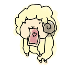 Sheep Takeshi sticker #13192448