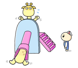 A-Lu & Shiau-mau. by Vivi sticker #13192938