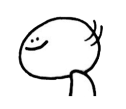 a bun with a bean-jam sticker #13193114