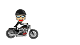 I LOVE American Motorcycle!! MOVING sticker #13193750