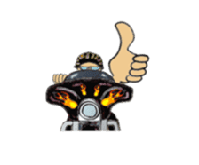 I LOVE American Motorcycle!! MOVING sticker #13193754