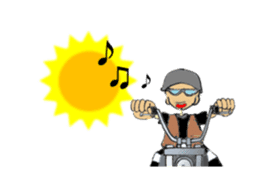 I LOVE American Motorcycle!! MOVING sticker #13193761