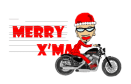 I LOVE American Motorcycle!! MOVING sticker #13193762