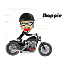 I LOVE American Motorcycle!! MOVING sticker #13193770