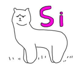 Yulpaca-san(spanish) sticker #13194042