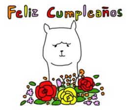 Yulpaca-san(spanish) sticker #13194053
