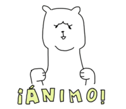 Yulpaca-san(spanish) sticker #13194060