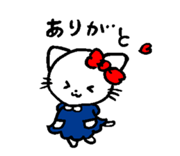 Cute cats family sticker #13194409