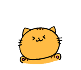 Cute cats family sticker #13194412