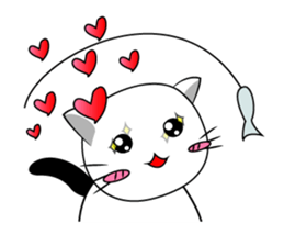 Cute Cat elf sticker #13194799