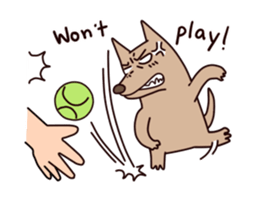 Dog aibou sticker #13194864