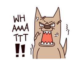 Dog aibou sticker #13194866