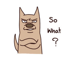 Dog aibou sticker #13194867