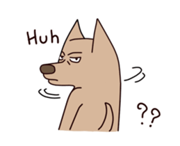 Dog aibou sticker #13194868