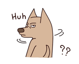 Dog aibou sticker #13194868