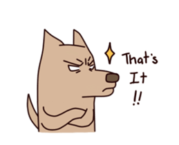 Dog aibou sticker #13194871
