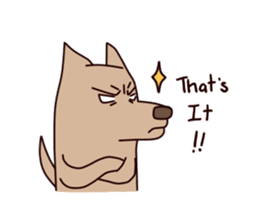 Dog aibou sticker #13194871