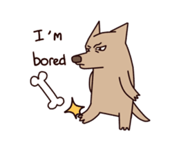 Dog aibou sticker #13194872