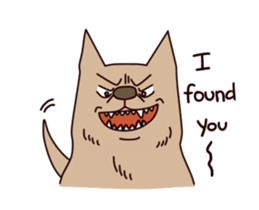 Dog aibou sticker #13194875