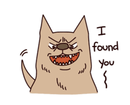 Dog aibou sticker #13194875