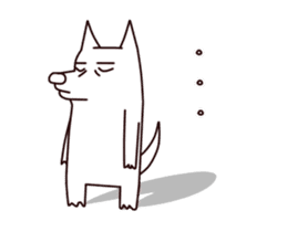 Dog aibou sticker #13194876
