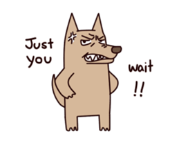 Dog aibou sticker #13194877