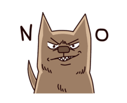 Dog aibou sticker #13194878