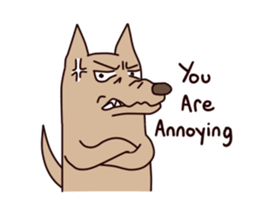 Dog aibou sticker #13194880