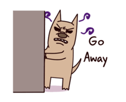 Dog aibou sticker #13194884