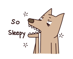 Dog aibou sticker #13194885