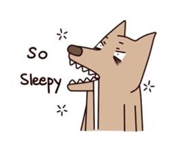 Dog aibou sticker #13194885