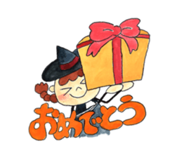 The magician who grants a dream sticker #13195498