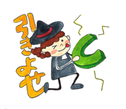 The magician who grants a dream sticker #13195504
