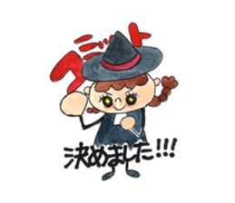 The magician who grants a dream sticker #13195531