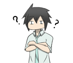 Hana & Aldo School Love Story sticker #13197186