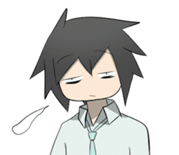 Hana & Aldo School Love Story sticker #13197187